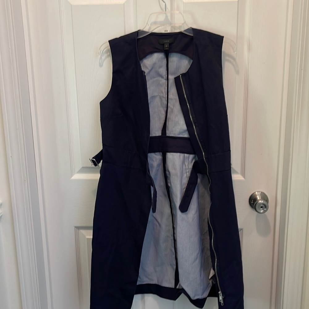 J crew size 8 dress but I used it as long jacket